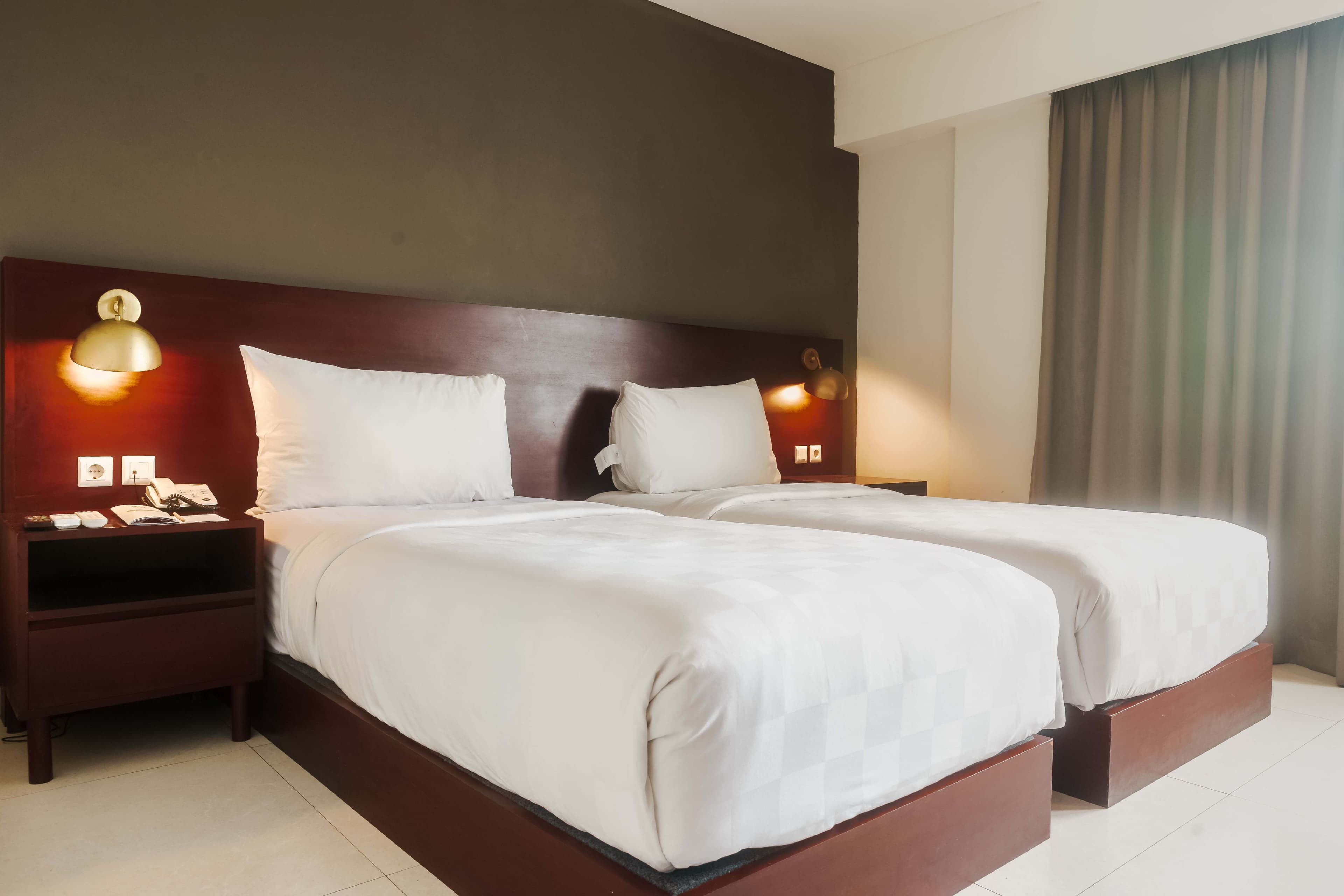 Deluxe Twin Room - Pilihan Kamar Hotel di Kendal