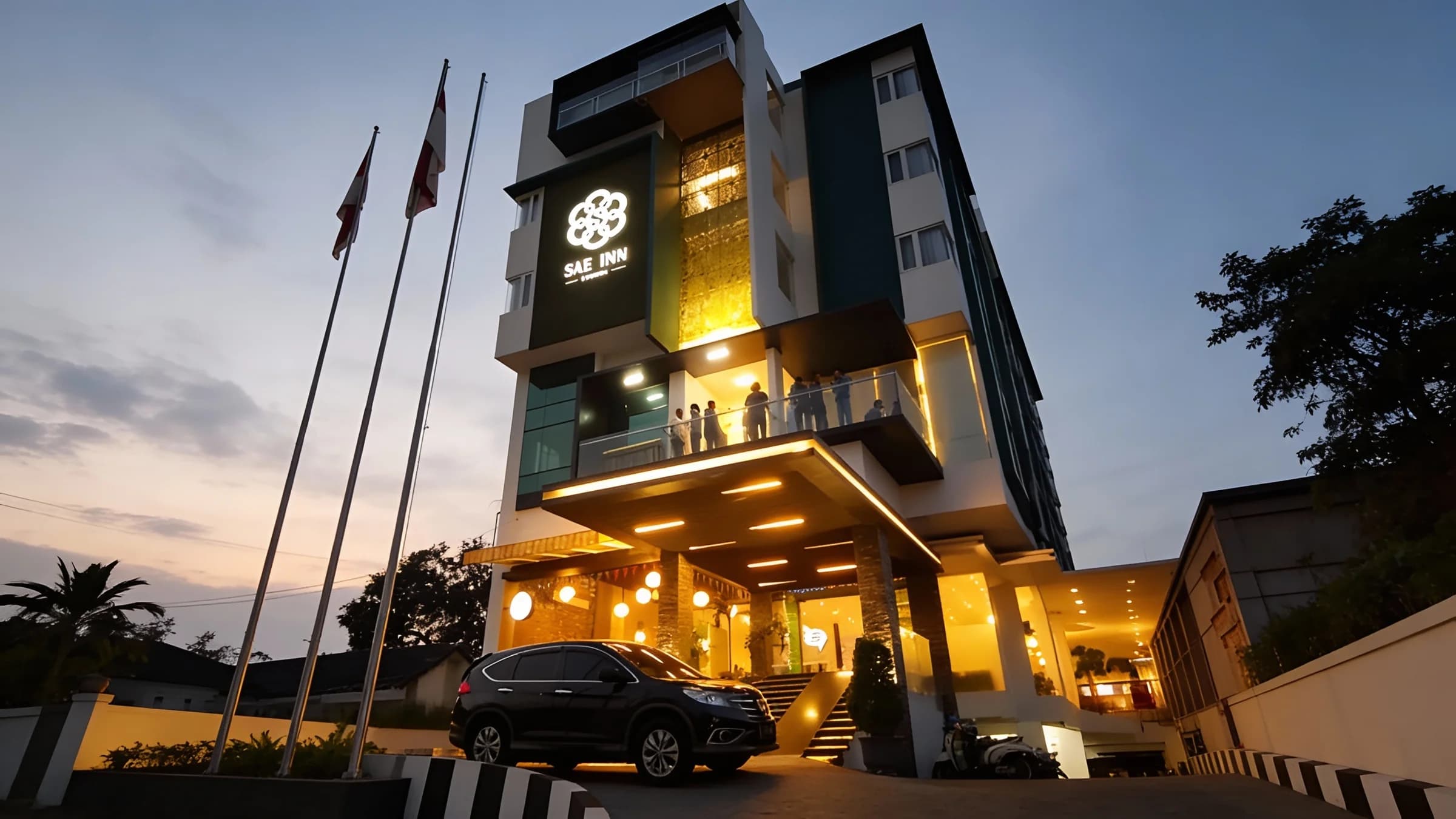 Fasad Hotel Sae Inn Kendal - Hotel Terbaik di Kendal